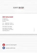 Предварительный просмотр 8 страницы ABS Safety ABS-Lock III-HW Instructions Manual