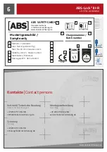 Preview for 6 page of ABS Safety ABS-Lock III-R Series Installation Manual