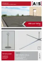 Preview for 1 page of ABS Safety ABS-Lock OnTop L -OT Installation Manual