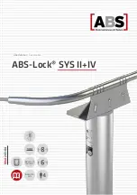 Preview for 1 page of ABS Safety ABS-Lock SYS II Manual