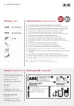 Preview for 2 page of ABS Safety ABS-Lock SYS II Manual