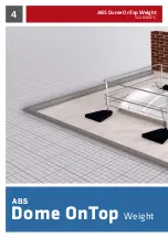 Preview for 4 page of ABS Safety Dome OnTop Weight Installation Manual