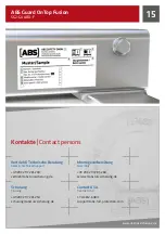 Предварительный просмотр 15 страницы ABS Safety SG2-GUARD-B Installation Manual