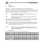 Preview for 3 page of ABS 100 Installation And Operating Instructions Manual