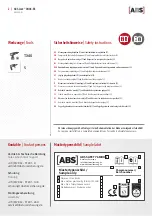 Preview for 2 page of ABS ABS-Lock DH04-BS Manual