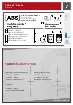 Preview for 7 page of ABS ABS-Lock Falz III Installation Manual