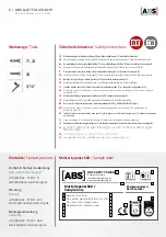 Preview for 2 page of ABS ABS-Lock FALZ IV-KLIP Manual