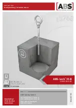 Предварительный просмотр 1 страницы ABS ABS-Lock III-B Installation Manual