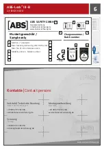 Предварительный просмотр 6 страницы ABS ABS-Lock III-B Installation Manual