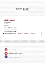 Preview for 8 page of ABS ABS-Lock III-BE Pro-24 Manual