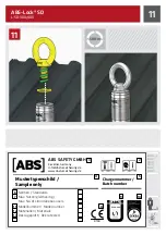 Предварительный просмотр 11 страницы ABS ABS-Lock SD Installation Manual