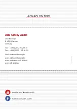 Preview for 20 page of ABS ABS-Lock T-Quick Manual