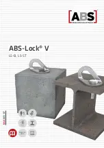 Preview for 1 page of ABS ABS-Lock V Manual