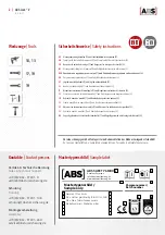 Preview for 2 page of ABS ABS-Lock V Manual