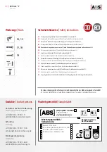 Предварительный просмотр 2 страницы ABS ABS-Lock V Manual