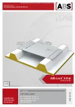 ABS ABS-Lock X-Flat Instruction Manual preview