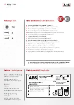 Preview for 2 page of ABS ABS-Lock X-H-16-SR Manual