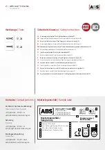 Предварительный просмотр 2 страницы ABS ABS-Lock X-Klemm Manual