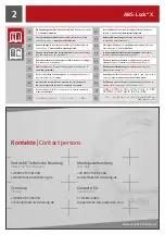 Preview for 2 page of ABS ABS-Lock X Series Installation Manual