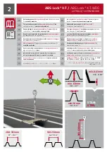 Preview for 2 page of ABS ABS-Lock X-T Series Installation Manual