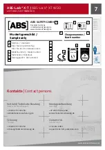 Preview for 7 page of ABS ABS-Lock X-T Series Installation Manual