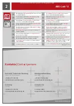 Предварительный просмотр 2 страницы ABS ABS-Lock X Instruction Manual