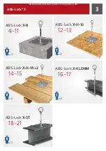 Preview for 3 page of ABS ABS-Lock X Instruction Manual