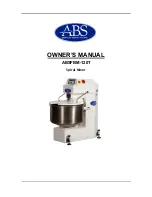 Предварительный просмотр 1 страницы ABS ABSFBM-120T Owner'S Manual