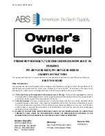 ABS ABT-HC-UCBI-0420-ADA User Manual предпросмотр