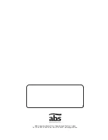 Preview for 12 page of ABS AFP 0831S Installation And Operating Instructions Manual