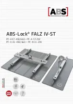 Preview for 1 page of ABS FALZ IV-ST Manual