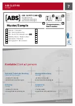 Предварительный просмотр 7 страницы ABS GLEIT-RO SY-1037 Installation Manual