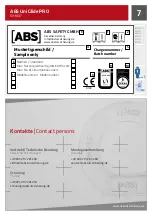 Предварительный просмотр 7 страницы ABS GLEIT-RO SY-1037 Instruction Manual