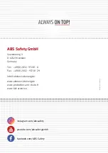 Предварительный просмотр 8 страницы ABS III-H Manual