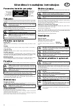 Preview for 20 page of ABS J Series Starting And Operating Instructions
