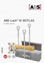 Preview for 1 page of ABS Lock III-SEITL-65 Manual