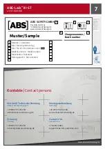 Предварительный просмотр 7 страницы ABS Lock III-ST Installation Manual