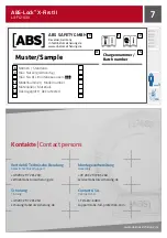 Предварительный просмотр 7 страницы ABS Lock X-First II LX-FI2 Series Installation Manual