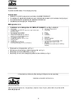 Preview for 9 page of ABS Nirolift Installation And Operating Instructions Manual