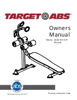 Предварительный просмотр 1 страницы ABS Target ABS7013-01P Owner'S Manual
