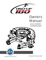 Preview for 1 page of ABS TIREFLIP 180 Owner'S Manual