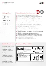 Preview for 2 page of ABS Weight OnTop Max Manual