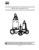 Предварительный просмотр 1 страницы ABS XFP 100C-CB1 Installation, Operating And Maintenance Instructions