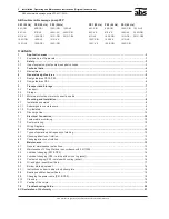 Preview for 2 page of ABS XFP 100C-CB1 Installation, Operating And Maintenance Instructions