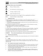 Предварительный просмотр 3 страницы ABS XFP 100C-CB1 Installation, Operating And Maintenance Instructions