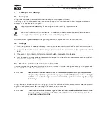 Предварительный просмотр 7 страницы ABS XFP 100C-CB1 Installation, Operating And Maintenance Instructions