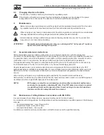 Предварительный просмотр 13 страницы ABS XFP 100C-CB1 Installation, Operating And Maintenance Instructions