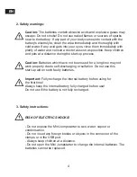 Предварительный просмотр 4 страницы Absaar AB-MJS150 User Manual