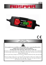 Preview for 1 page of Absaar ATEK4000 User Manual