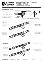 Preview for 6 page of Absco Industries SKILLION CPSN2 Assembly & Instruction Manual